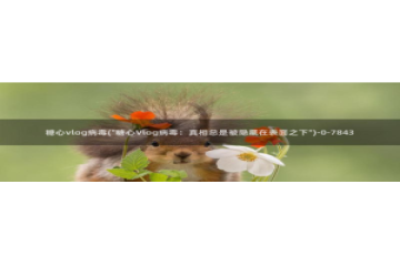 糖心vlog能退款吗：糖心vlog病毒(\